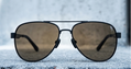 The Matte Black Aviator (Sun)