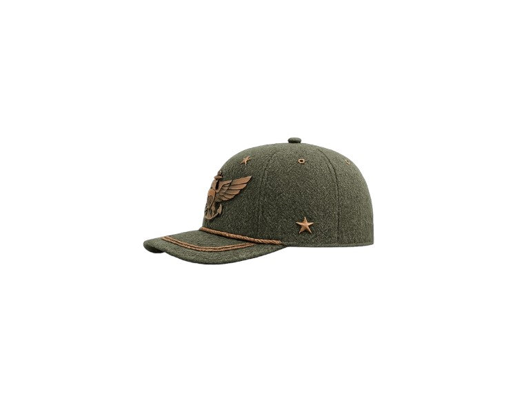 Navy Snapback Cap